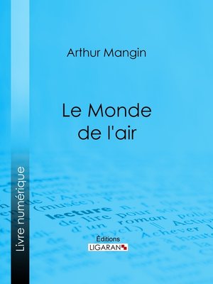 cover image of Le Monde de l'air